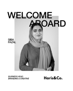 Haris&Co Appoints Siba Fazal as New Business Head of Branding and Creative