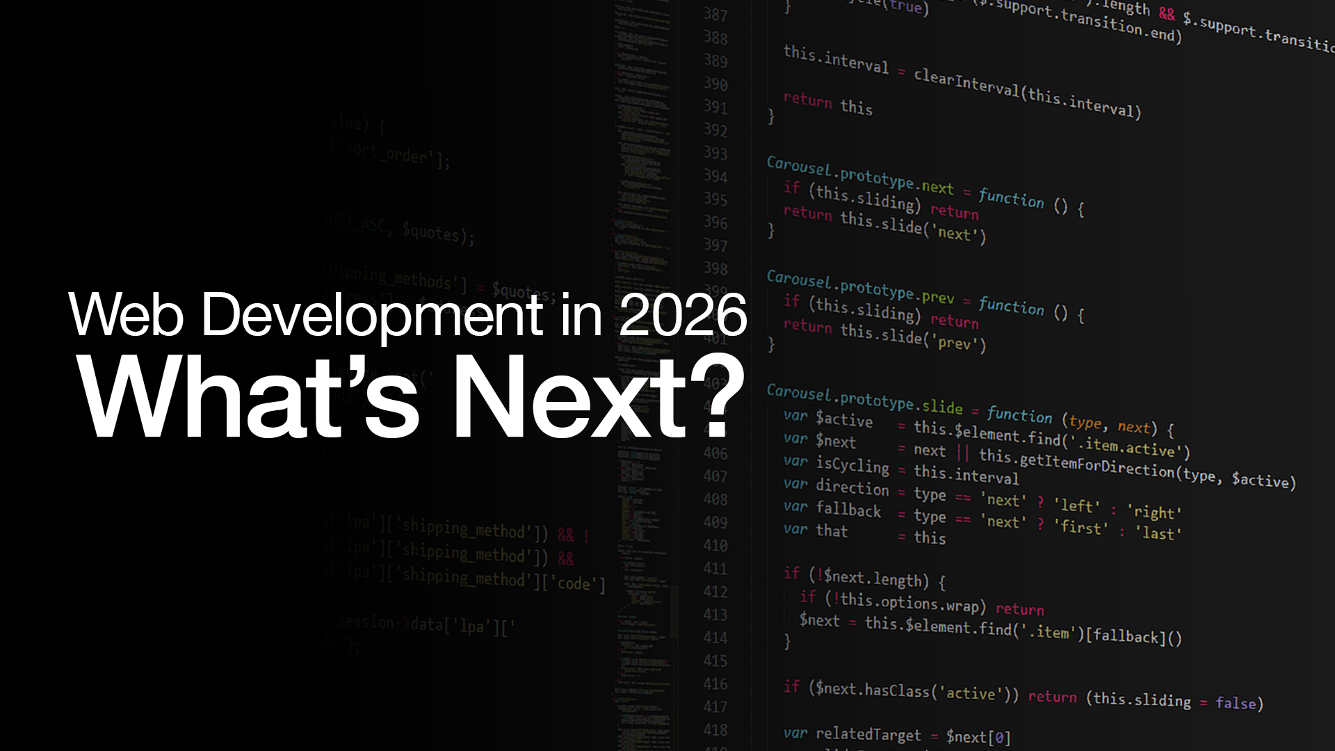Web Development in 2026: What’s Next?